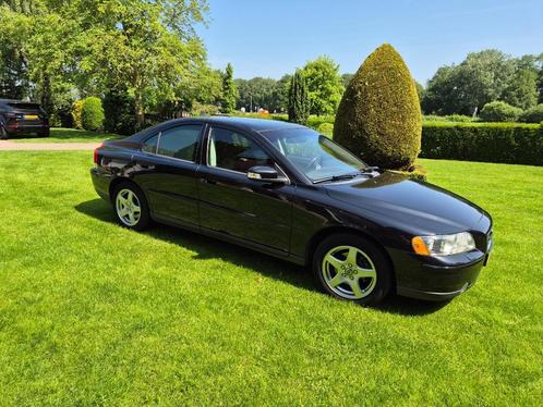 Volvo S60 2.4 140PK 2008 Zwart, airco , cruise ,11 mnd apk, Auto's, Volvo, Bedrijf, S60, ABS, Airbags, Airconditioning, Alarm