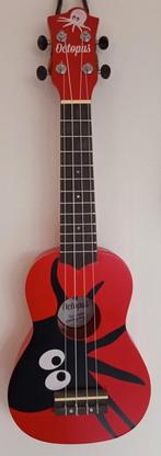 Octopus Sopraan Ukulele, Muziek en Instrumenten, Snaarinstrumenten | Overige, Ophalen, Zo goed als nieuw, Ukelele