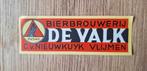 Etiket Bierbrouwerij De Valk (Vlijmen), Ophalen of Verzenden, Nieuw, Overige typen, Overige merken