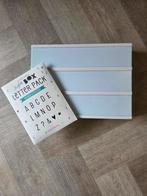 Leuke Lightbox met Letters - Zo Goed Als Nieuw!, Verzenden, Zo goed als nieuw
