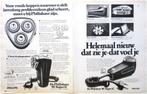 7 vintage reclames Philips scheerapparaat 75-87 Philishave, Verzenden, Gebruikt, Overige typen