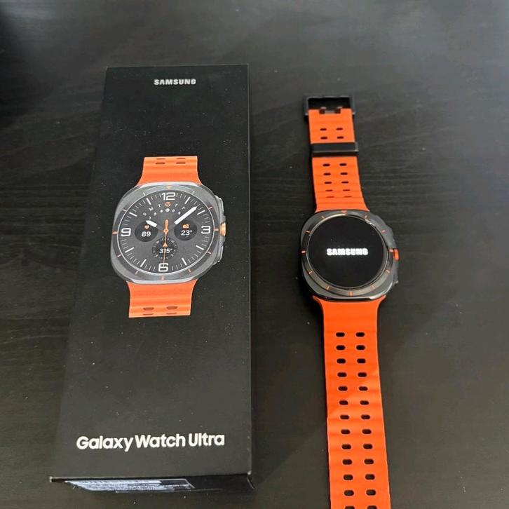 Samsung watch ultra 2024 oranje, Sieraden, Tassen en Uiterlijk, Sporthorloges, Zo goed als nieuw, Android, Oranje, Afstand, Calorieverbanding