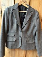 Blazer jasje C&A Dyanne Tweed bruin grijs 40 met wol, Kleding | Dames, Maat 38/40 (M), Bruin, Verzenden, Jasje