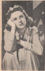 Ansichtkaart, Deanna Durbin  (0969), Verzamelen, Ansichtkaarten | Themakaarten, Verzenden, 1940 tot 1960, Gelopen, Sterren en Beroemdheden