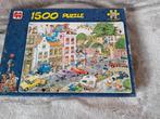 JvH puzzel Vrijdag de 13e 1500 stukjes, Hobby en Vrije tijd, Denksport en Puzzels, Ophalen of Verzenden, 500 t/m 1500 stukjes