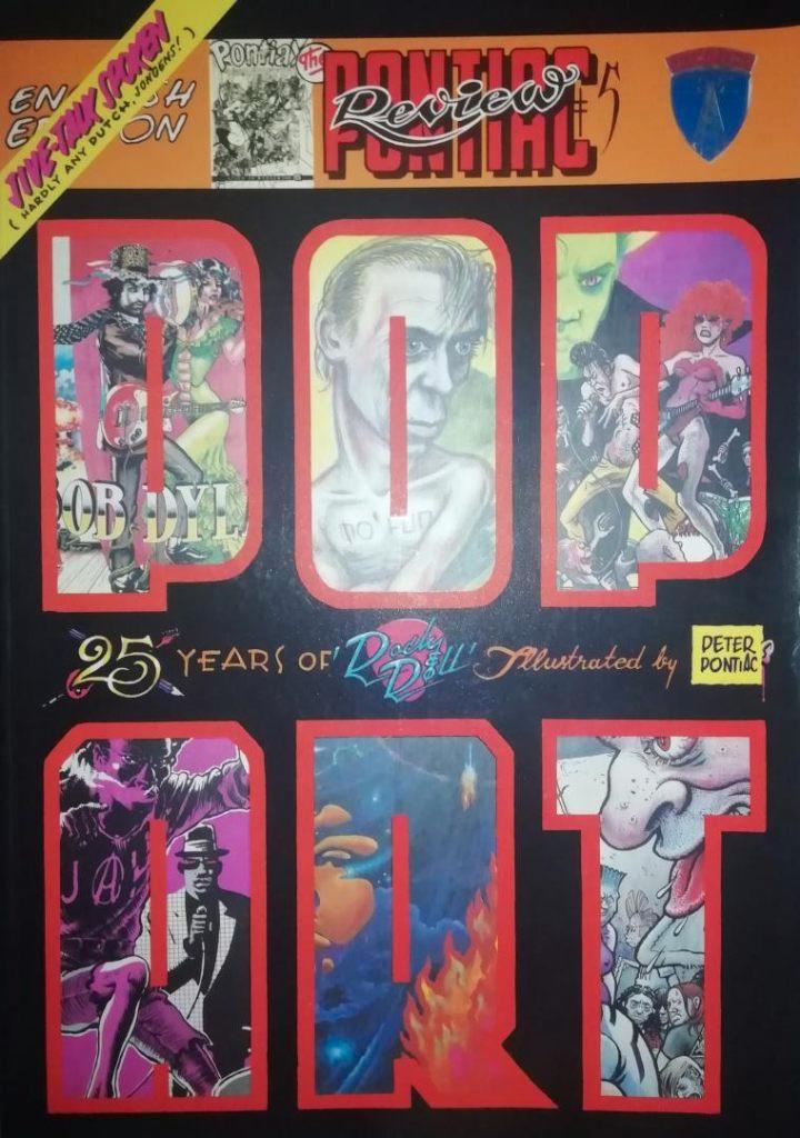 POP ART Peter Pontiac Review #5 - 25 years of Rock'n Roll, Boeken, Stripboeken, Zo goed als nieuw, Eén stripboek, Ophalen of Verzenden