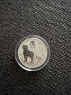Lunar III Jaar van de Tijger 2oz Zilver, Vóór koninkrijk, Zilver, Losse munt, Overige waardes