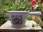 Le Creuset geemailleerde gietijzeren fonduepan 16 cm, Huis en Inrichting, Keuken | Potten en Pannen, Kookpan of Snelkookpan, Gebruikt