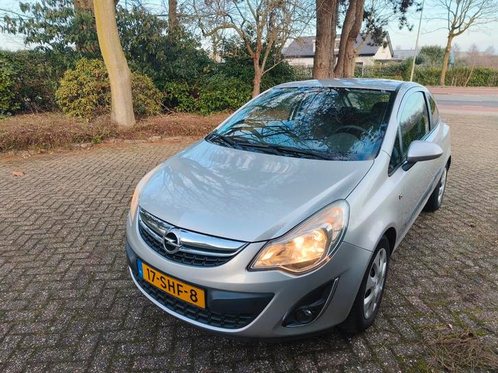 Opel Corsa 1.2 16V 3D 2011 Grijs, Auto's, Opel, Particulier, Corsa, ABS, Airconditioning, Android Auto, Bluetooth, Centrale vergrendeling