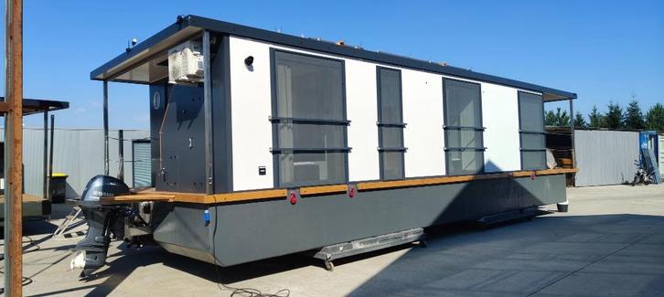 NAUTIA L11 JACHT HOUSEBOOT Woonboot Drijvende kajuitboot, Watersport en Boten, Motorboten en Motorjachten, Nieuw, Staal, 9 tot 12 meter