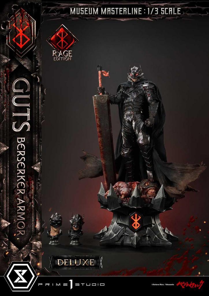 Prime 1 Studio Guts Rage Bonus Version Berserk Statue, Verzamelen, Beelden en Beeldjes, Zo goed als nieuw, Fantasy, Ophalen