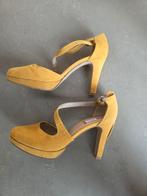 S Oliver Gele Pumps - Maat 38, Overige materialen, Geel, Minder dan 4 cm, Ophalen of Verzenden