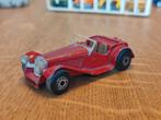Matchbox Jaguar SS 100 ROOD, Ophalen of Verzenden, Zo goed als nieuw