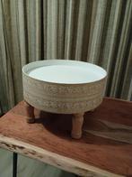 Marokkaans Boho bijzettafeltje, Ophalen, Minder dan 45 cm, Minder dan 55 cm, Gebruikt