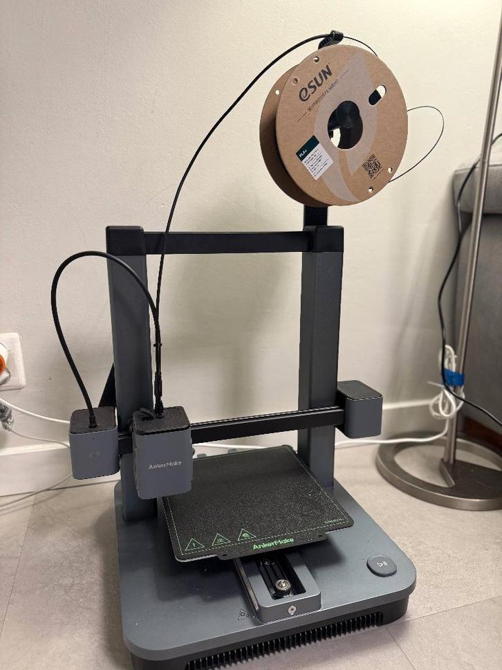 AnkerMake M5C 3D printer met originele doos, Computers en Software, 3D Printers, Zo goed als nieuw, Ingebouwde Wi-Fi, Ophalen