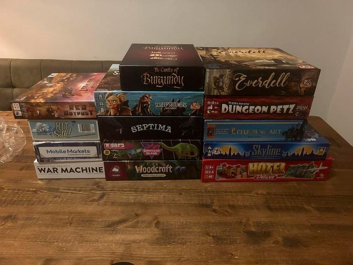 Diverse bordspellen, Hobby en Vrije tijd, Gezelschapsspellen | Bordspellen, Zo goed als nieuw, Ophalen of Verzenden