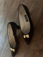 1 x gedragen suede/leren Bally schoentjes maat 38, Schoenen met lage hakken, Bruin, Ophalen of Verzenden, Zo goed als nieuw