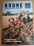 Tractor folder Krone Askan volldrehpflüge, Boeken, Catalogussen en Folders, Ophalen of Verzenden, Zo goed als nieuw