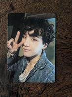 BTS Suga army bomb photocard, Verzamelen, Muziek, Artiesten en Beroemdheden, Foto of Kaart, Gebruikt, Ophalen of Verzenden