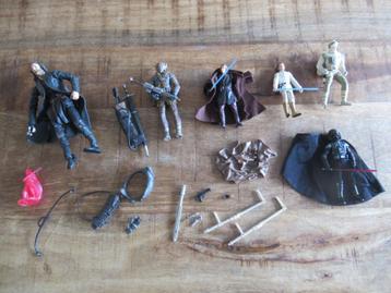 Star wars + Lord of the Rings poppetjes 1997 Jaks Pacific beschikbaar voor biedingen