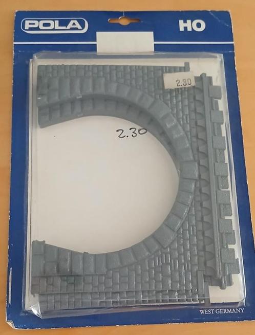 POLA H0 581 – Set van 2 tunnelportalen, Hobby en Vrije tijd, Modeltreinen | H0, Nieuw, Brug, Tunnel of Gebouw, Overige merken