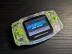 Game Boy Advance - Backlight mod | Apple Green & Clear shell, Spelcomputers en Games, Spelcomputers | Nintendo Game Boy, Ophalen of Verzenden