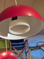 2 Vintage Rode IKEA  Brasa Hanglampen, Gebruikt, Vintage, Ophalen of Verzenden, Minder dan 50 cm