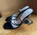 Raid super mooie muiltjes met aparte hak mt 38 NIEUW, Zwart, Nieuw, Raid, Sandalen of Muiltjes