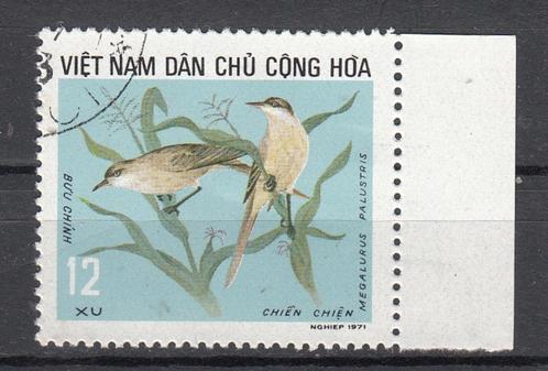 Viet Nam met vogeltjes en aanhang 1971, Postzegels en Munten, Postzegels | Azië, Gestempeld, Zuid-Azië, Verzenden