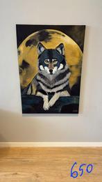 Wolf 85x120cm, Ophalen of Verzenden