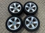 BMW E60 E60 Styling 122 Velgen set met banden Bridgestone, Ophalen, Banden en Velgen, 17 inch, Personenwagen