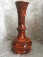 Oranje vaas - vintage., 50 tot 75 cm, Aardewerk of Porselein, Oranje, Ophalen of Verzenden