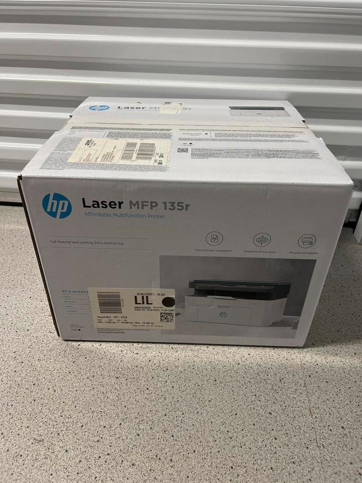 HP Laser MFP 135r - Nieuw!, Computers en Software, Printers, Nieuw, Ophalen of Verzenden