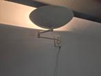 Vintage witte postmoderne schaallamp met knik arm design, Ophalen of Verzenden, Onbekend, Onbekend, Onbekend