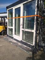 Kozijn met deur en zijlicht, Nieuw, Ophalen of Verzenden, Buitendeur, Glas