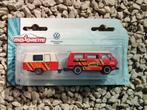 Majorette Volkswagen T3 Bus Met Eriba Caravan, Ophalen of Verzenden, Zo goed als nieuw