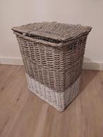 Rieten wasmand met waszak - 28x38x50cm, Ophalen, Overige materialen, Minder dan 50 cm, Gebruikt