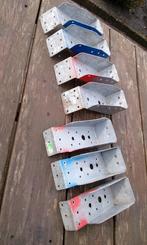 Balkschoenen Balkankers Gootbeugels RVS bouten houtdraadbout, 50 tot 100 mm, Overige typen, Ophalen of Verzenden, Zo goed als nieuw