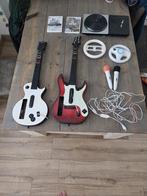 Wii DJ Hero Set + Accessoires, Spelcomputers en Games, Ophalen of Verzenden, Gebruikt, Muziek