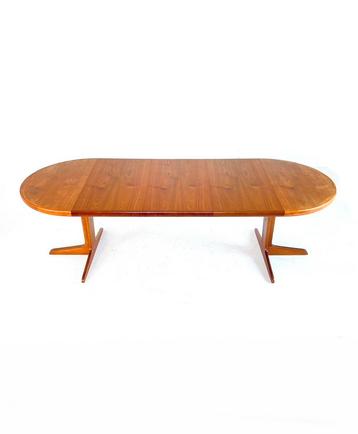 Vintage 3x verlengbare eettafel, VV Møbler, jaren ‘60 beschikbaar voor biedingen
