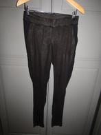 G702 Helena Hart mt XS legging travelstof imitatiesuède, Zwart, Zo goed als nieuw, Maat 34 (XS) of kleiner, Lang