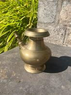 Vintage messing waterpot (1,01kg), Ophalen of Verzenden, Koper