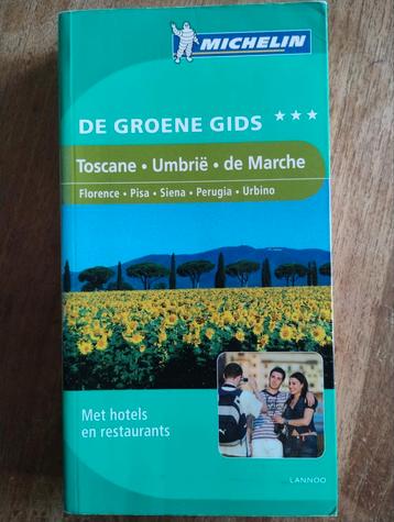 Michelin Groene Gids Toscane, Umbrië, de Marche beschikbaar voor biedingen