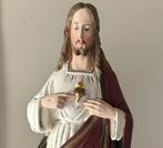 Jezus Heilig Hart mooie originele kleuren helemaal gaaf, Antiek en Kunst, Antiek | Religie, Ophalen of Verzenden