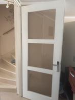 Glazen Binnendeur, 80 tot 100 cm, Binnendeur, Ophalen of Verzenden, 200 tot 215 cm