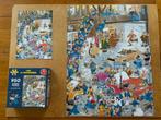 Jan van Haasteren puzzel 'The assembly line', Ophalen of Verzenden, 500 t/m 1500 stukjes, Zo goed als nieuw, Legpuzzel