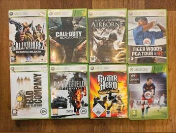 XBox 360 Spellen Games Call of Duty Black Ops Battlefield en beschikbaar voor biedingen