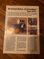 Tractor folder Eicher 2070 Koningstijger, Boeken, Ophalen of Verzenden, Zo goed als nieuw