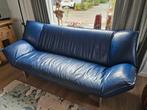 Klassieke Leolux Tango 3-zits bank - blauw, Ophalen, Gebruikt, Driepersoons, 75 tot 100 cm