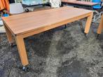 Eettafel / hobby of knutseltafel op wielen, Huis en Inrichting, Tafels | Eettafels, Ophalen, 50 tot 100 cm, Zo goed als nieuw